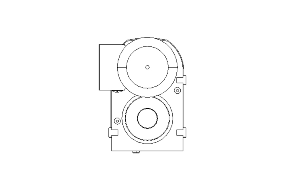 Par.shaft hel. gear motor 0.25kW 41