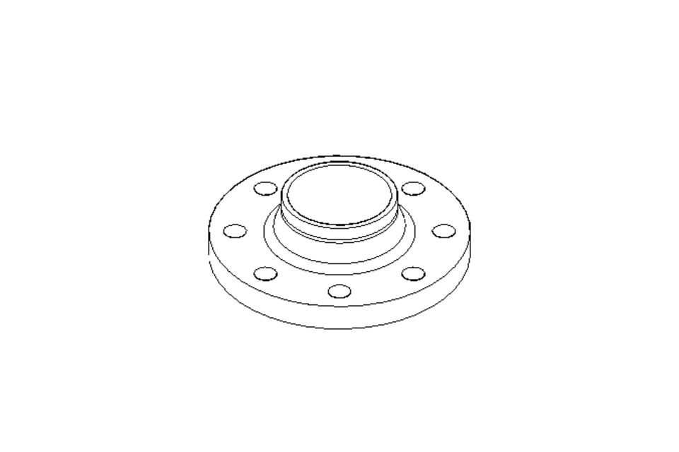 FLANGE DN80 PN40 C22.8 DIN EN 1092-1