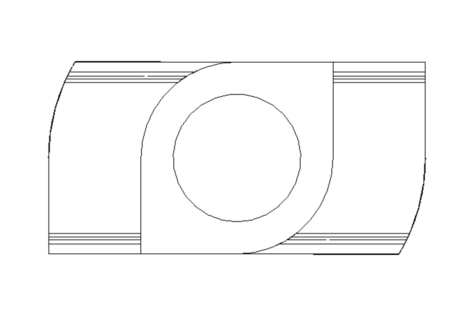 Hammer head nut T M8 / 10 St-Zn