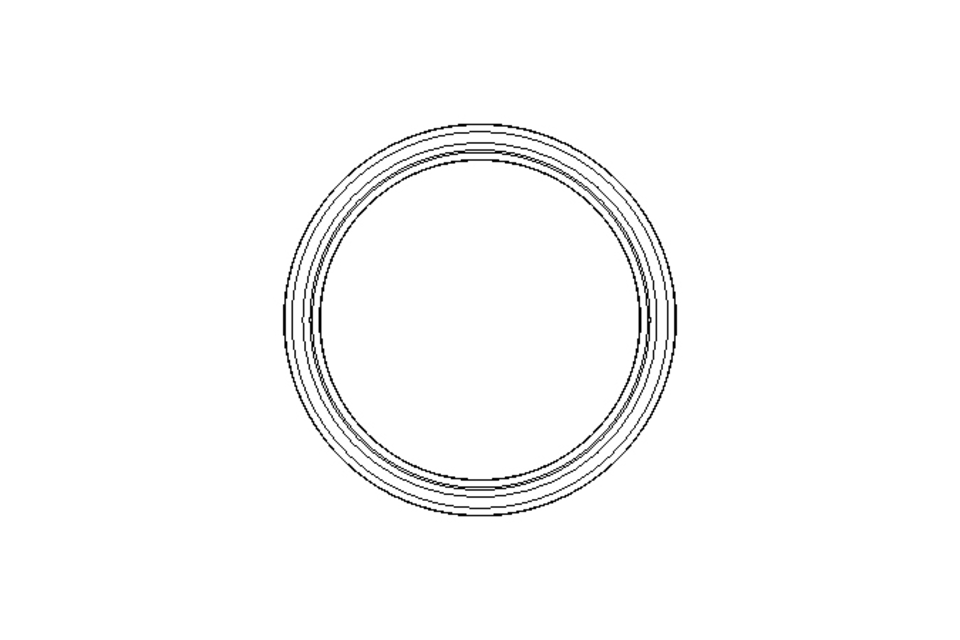 GLYD ring PG 57.5x70x5.6 PTFE