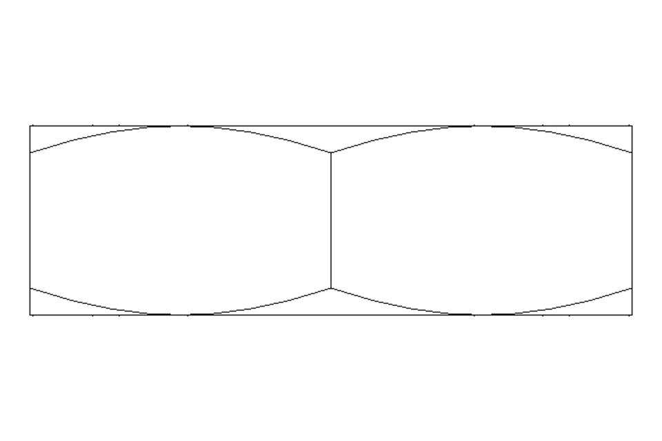 Écrou hexagonal M4 A2 DIN439