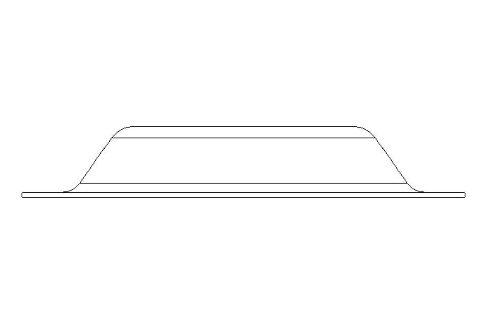 Membrana/diaframma D=50 L/H=8 EPDM