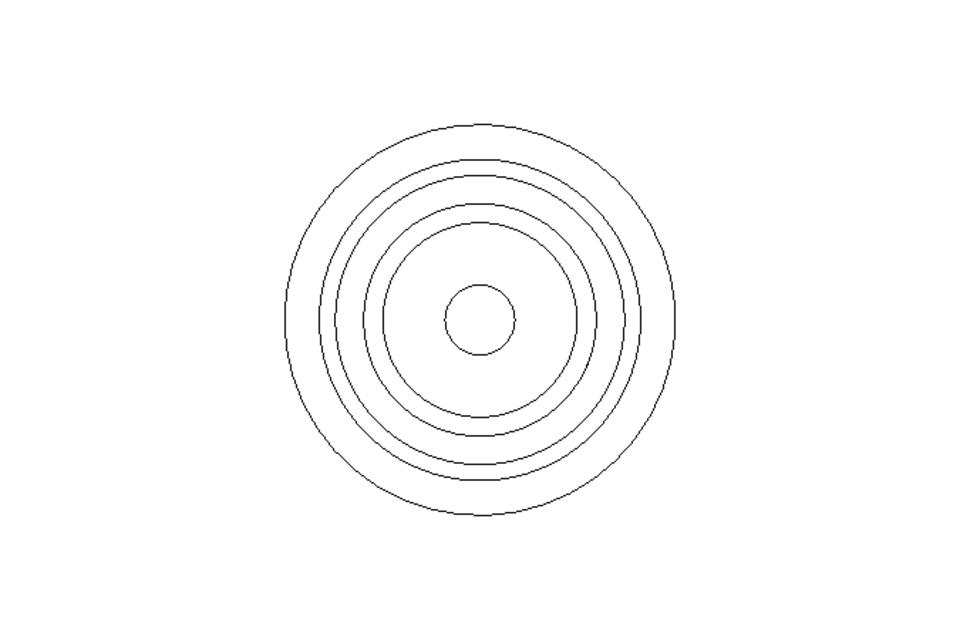 Membrane/diaphragm D=50 L/H=8 EPDM