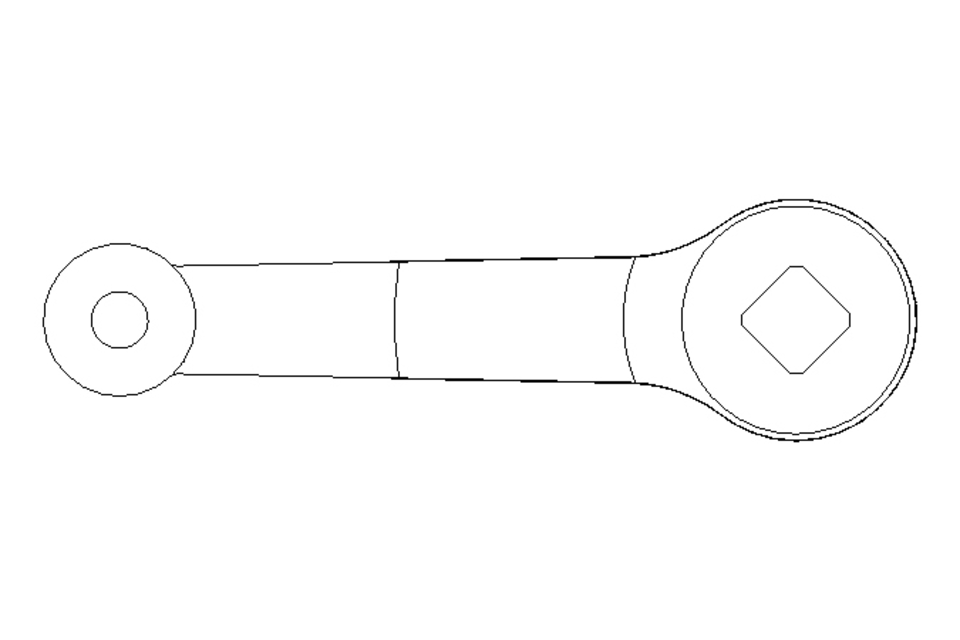 Manivelle R= 80  V=10