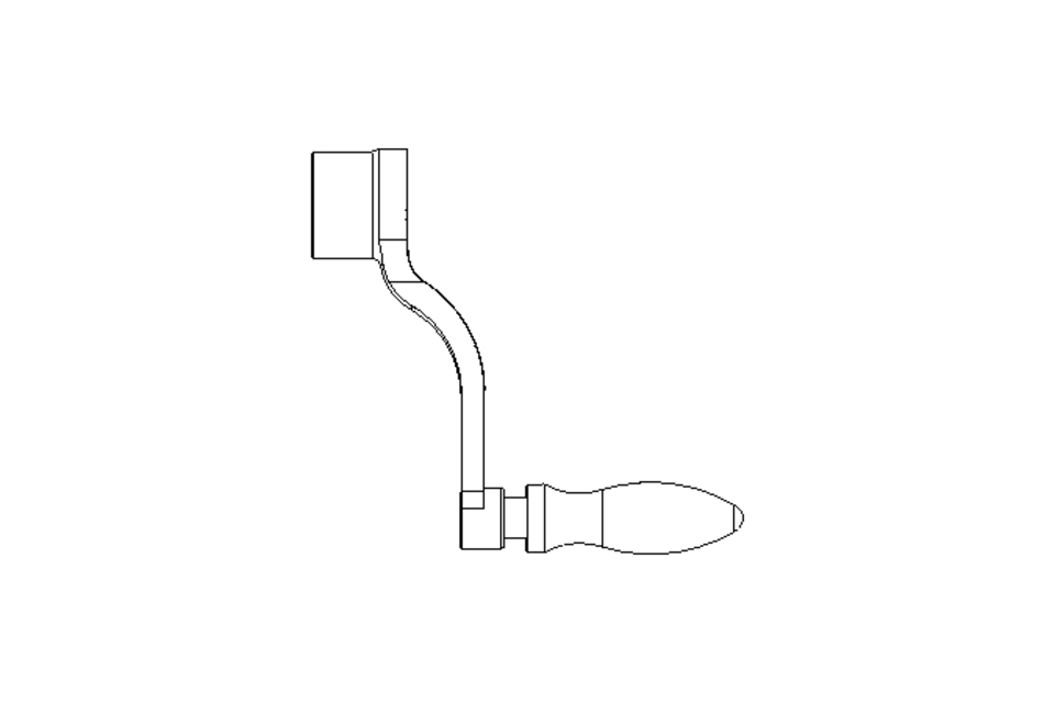 Manivelle R= 80  V=10