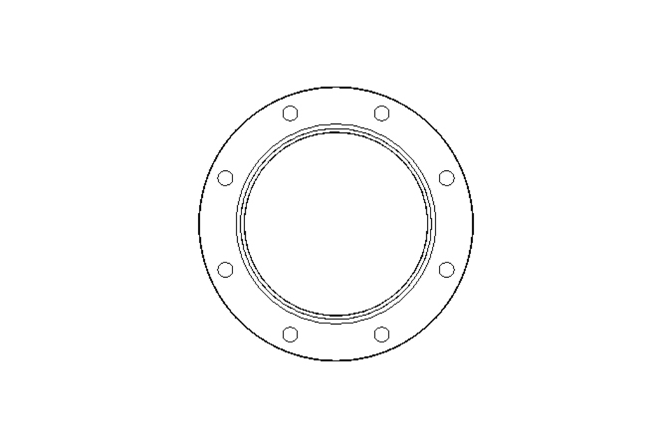 FLANGE   DN125 ISO FORM V 1.4539