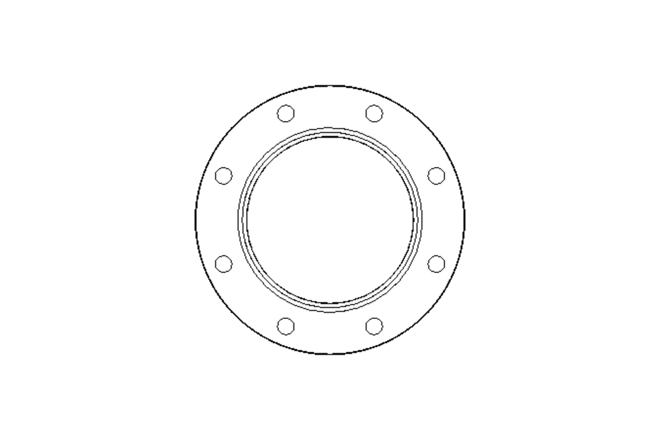 FLANGE  DN100 ISO FORM V 1.4539