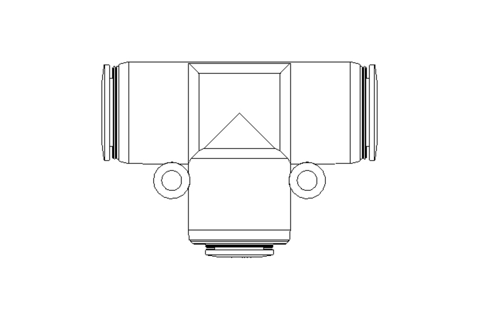 Plug-in T-connector