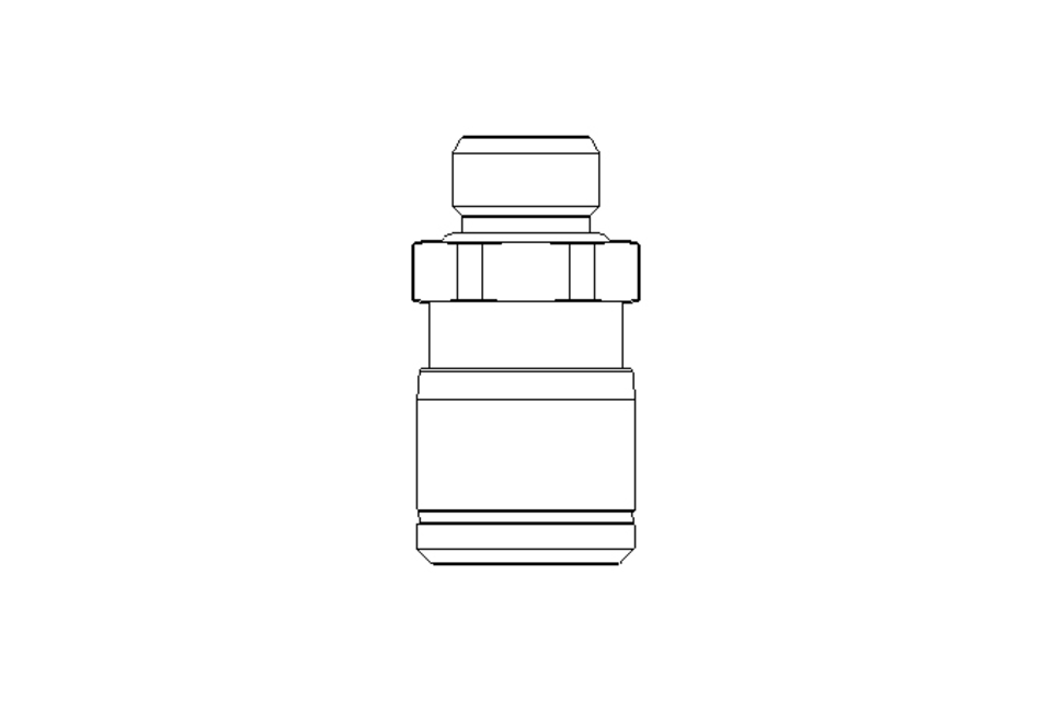 SCREW CONNECTION G1/8 D=8 (SS)