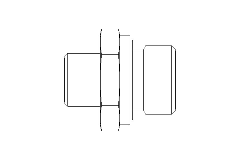 Connecting piece L 10 G1/2