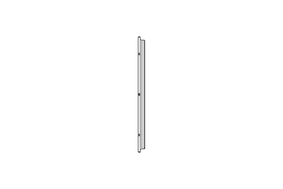 Sealing ring TVY 140x163.4x8.9 PTFE