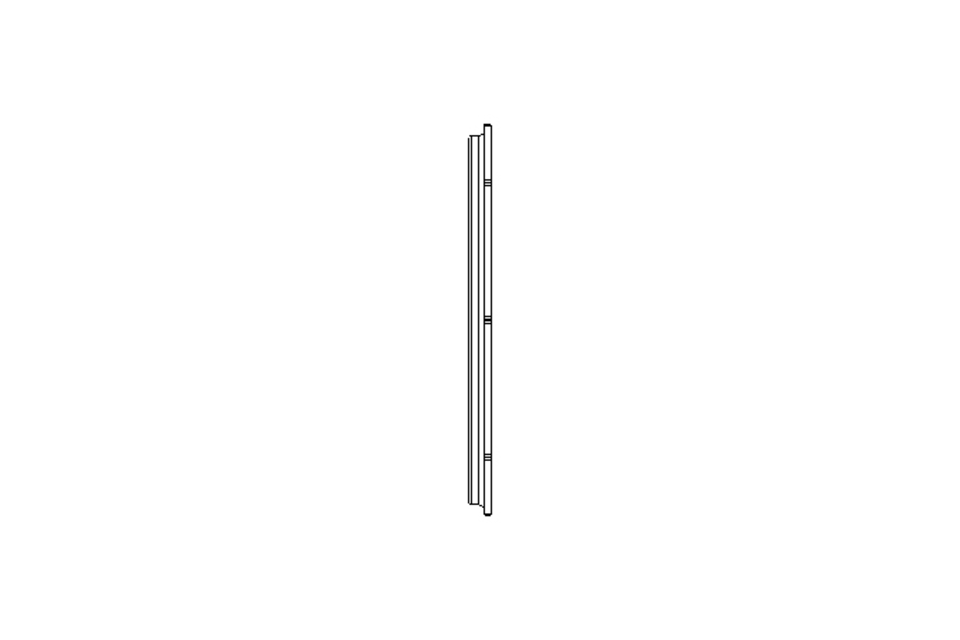 Sealing ring TVY 140x163.4x8.9 PTFE