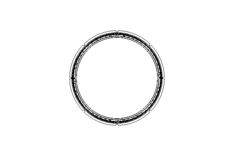 Junta de anillo TVY 140x163,4x8,9 PTFE