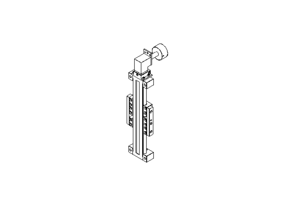 Linear spindle adjustment table