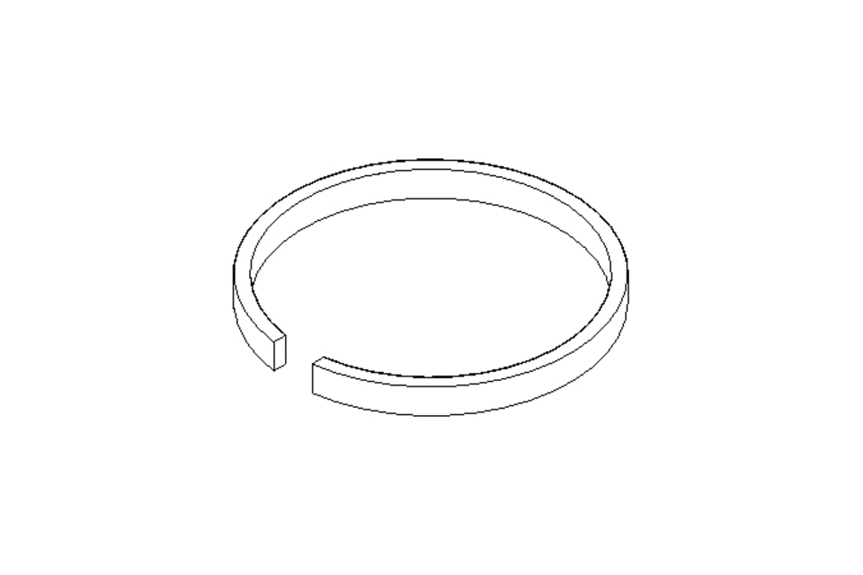 Guide ring GP 56.2x61.2x5.6