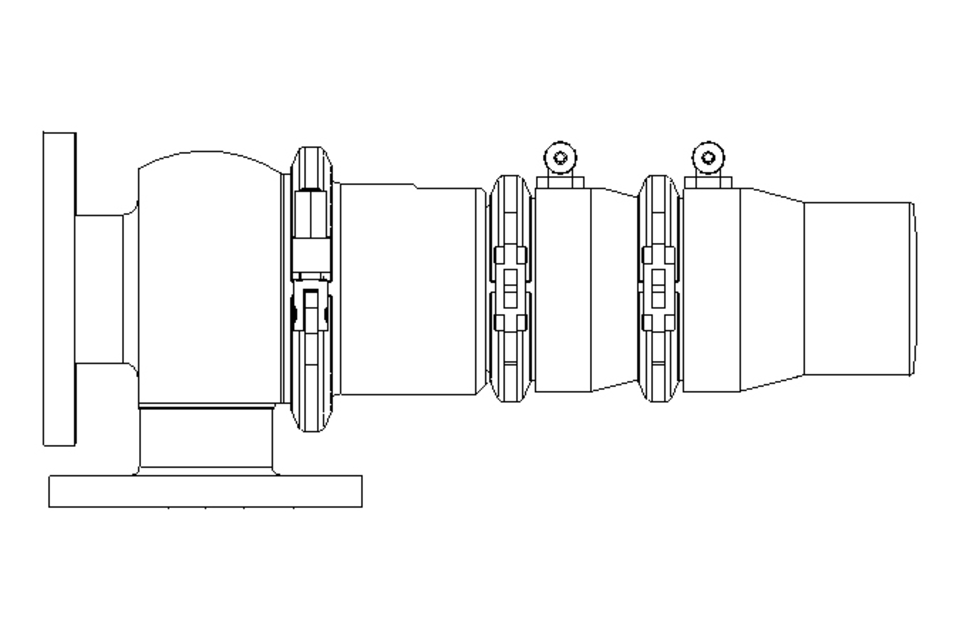 Sicherheitsventil pneumatisch DN 40