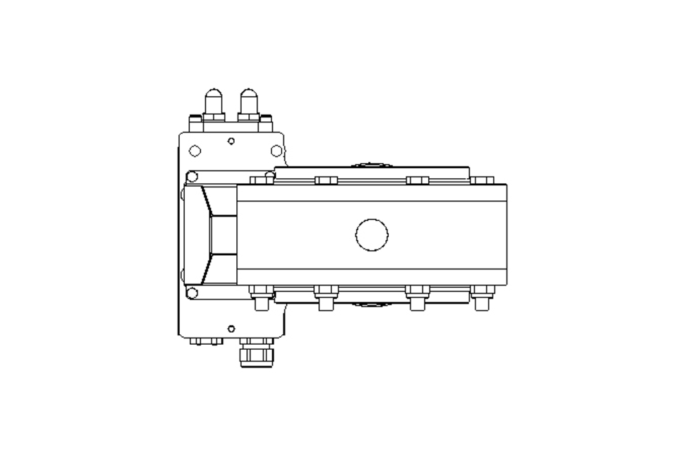 Butterfly valve BR DN150 FVF NC E