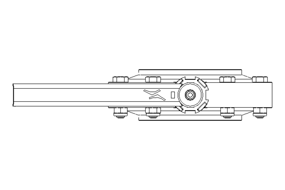 Butterfly valve B OD4.0 WVW MA E