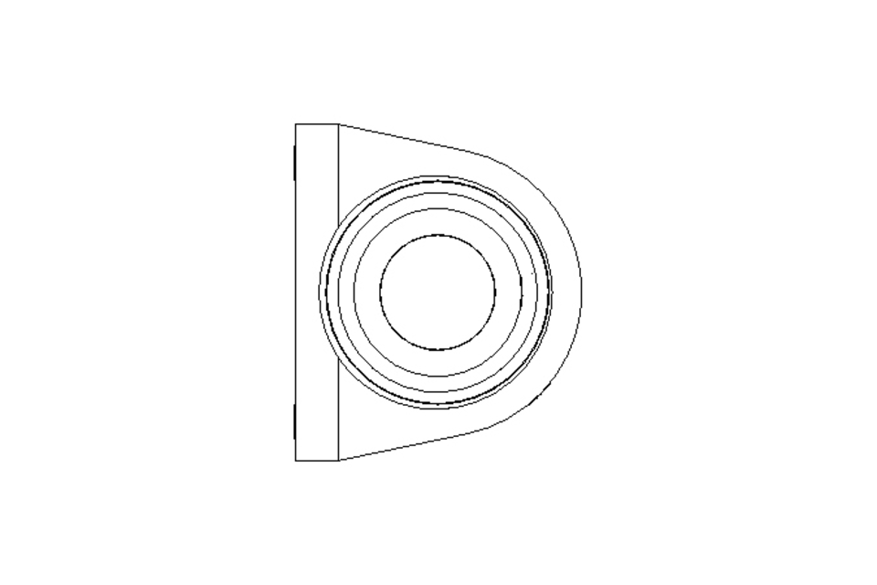 Pillow block PSHE 40x49.2x43.7