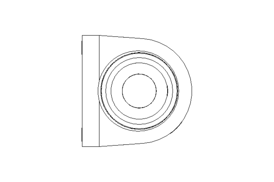 Pillow block PSHE 20x33.3x31