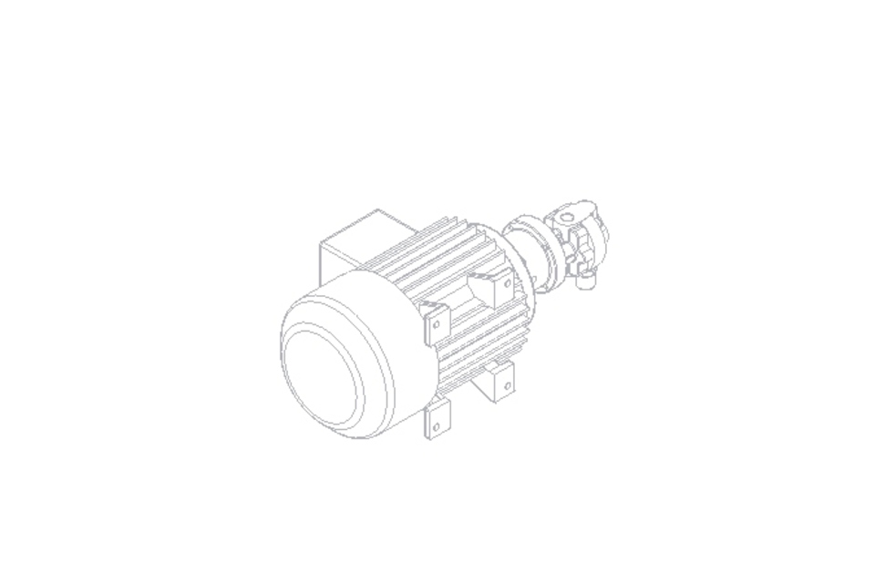 Bomba de engrenagem  0,25kW