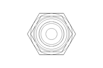 Rohrverschraubung L 12 G1/4" 1.4571