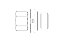 Conector roscado p/ tubos L 12 G1/2"