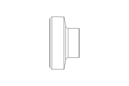 Threaded stub SC DN25 1.4301 DIN11851