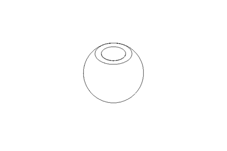 Bola de riego tipo 0.5  5 cbm/h  G ¼"x28