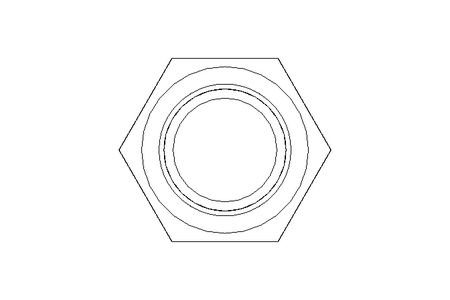 Hexagon screw M20x65 A2 70 ISO4014
