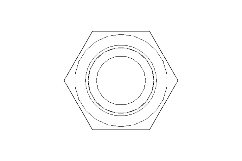 Hexagon screw M20x140 A2 70 ISO4014