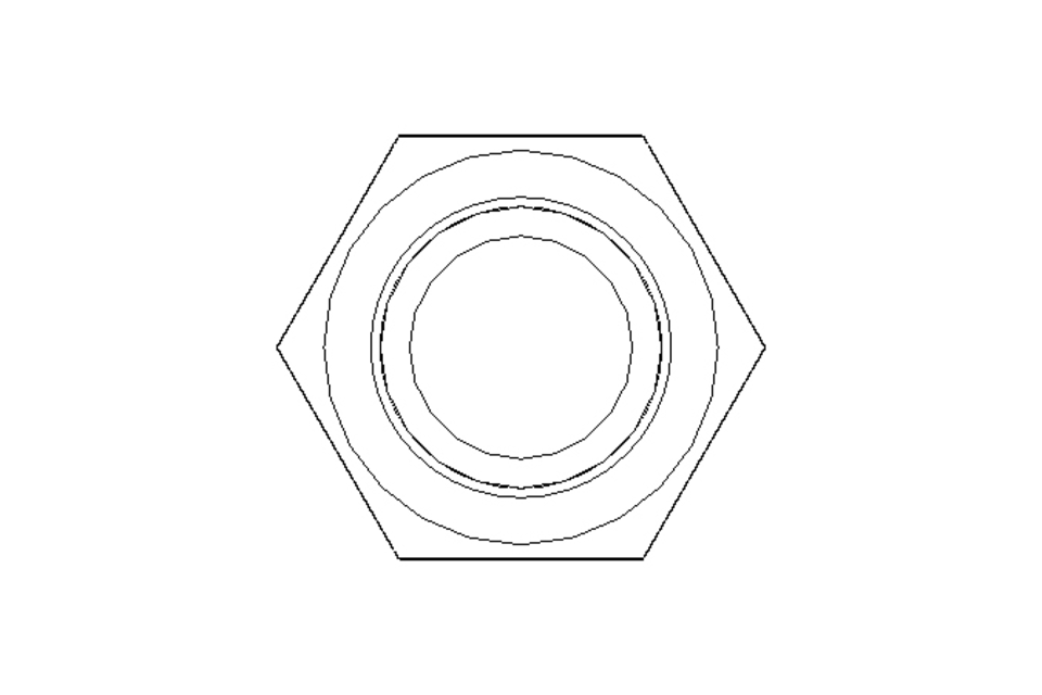 Hexagon screw M24x130 A2 70 ISO4014
