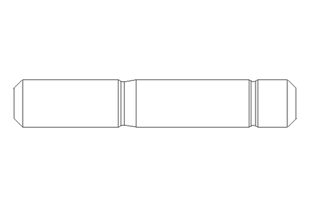 Stiftschraube M10x50 DIN938-flZn/720h