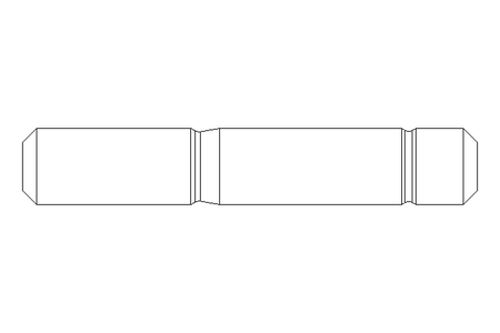 Stiftschraube M10x50 DIN938-flZn/720h