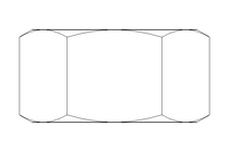 Écrou hexagonal M36x1,5 A2 ISO4032