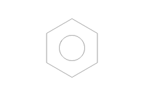 Hexagon nut M6 A2 DIN982
