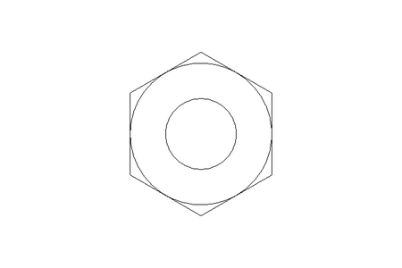 Hexagon nut M6 A2 DIN982