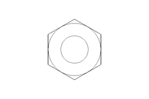 Hexagon nut M8 A2 DIN982