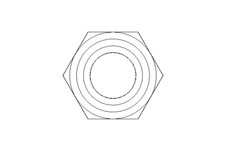 Hexagon nut M12 St-Zn DIN982