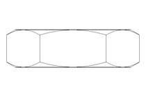 Tuerca hexagonal M30 A2 ISO4035
