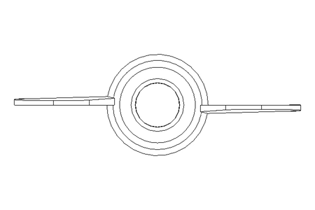 Dado ad alette M12 A2 DIN315