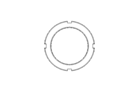 开槽螺母 M65x2 ST