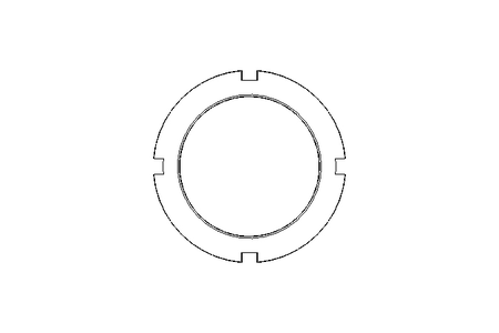 开槽螺母 M90x2 ST