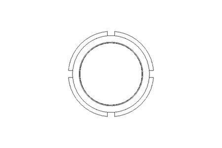 开槽螺母 M90x2 ST