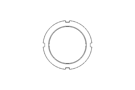 Slotted nut M135x2 ST