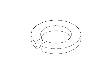 Пружинящее кольцо A 24 CNS DIN127