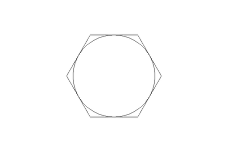 Hexagon screw M3x8 A2-70 DIN 933