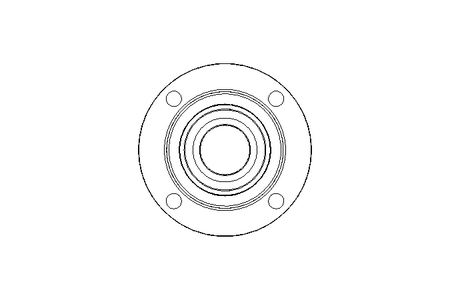 Flange bearing RME FA125.8 45x155x56.3