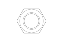 Hexagon cap nut M16 A2 DIN1587