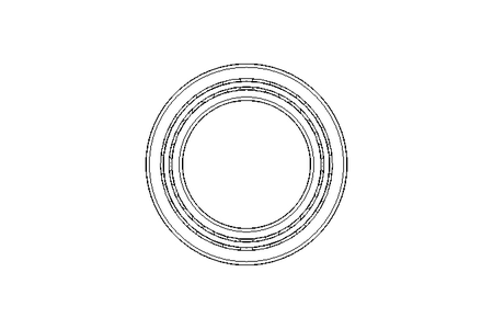 Angular-contact ball bearing 80x125x22